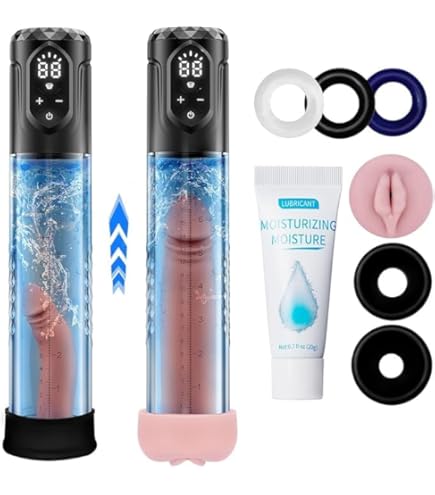 Elektrische Penispumpe in Schwarz Penis Verlängerung Vakuumpumpe für den  Mann Penis Pump Silikon Wasserdicht Penispumpe Elektrisch penispumpen mit  17.5cm Zylinderlänge penis pumpe ⌀6cm FOPS P09 : Amazon.de: Drogerie &  Körperpflege