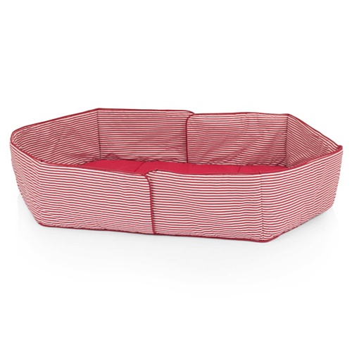 Preisvergleich Produktbild Herlag H9055-362 Laufgittereinlage, passend zu H1047, gestreift, rot