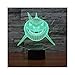 Produktbild Lächelnder Hai Nachtlicht Illusion Lampe Nachttischlampe, 7 Farben ändern Touch Switch Schreibtisch Dekoration Lampen Geburtstag Weihnachtsgeschenk mit Acryl Flat & ABS Base & USB Kabel