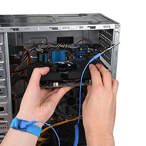 MMOBIEL Kit di apertura per la riparazione professionale 23 in 1 incl. Cinturino da polso per smartphone, computer, dispositivi elettronici e altre riparazione di dispositivi multimediali