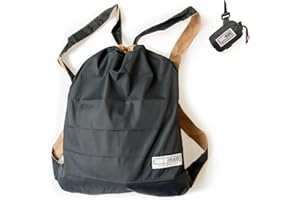 BAG+BAG BAG-BAG Durable Packable Backpack More - Ultra Lightweight Water Resistant Foldable Outdoor Daypack Collapsible Backpack for Day Hiking, Travel£¬Shopping (Black, Backpack)