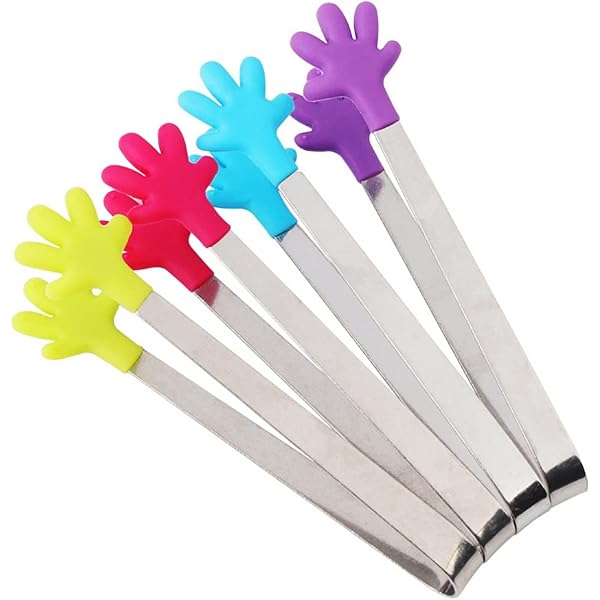 Pinces à Sucre Et Glace En Inox 304 – Lot De 2, Dorée Et Argentée, Poignée Rose Relief, 9,3 Cm, Pour Thé, Café, Apéritifs, Cadeau élégant