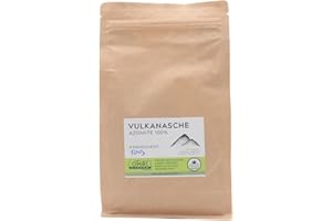 ALMICANNA: Vulkanasche AZOMITE 100% 500g - Natürlicher Bodenaktivator, reich an Mineralien und Spurenelementen