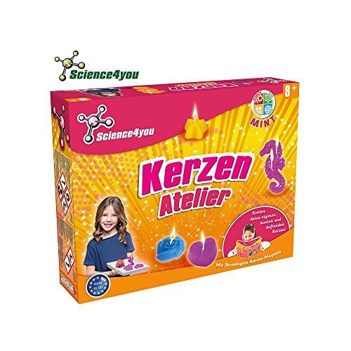 Preisvergleich Produktbild Science4you 181607323 Kerzen Atelier, Experimentierkästen
