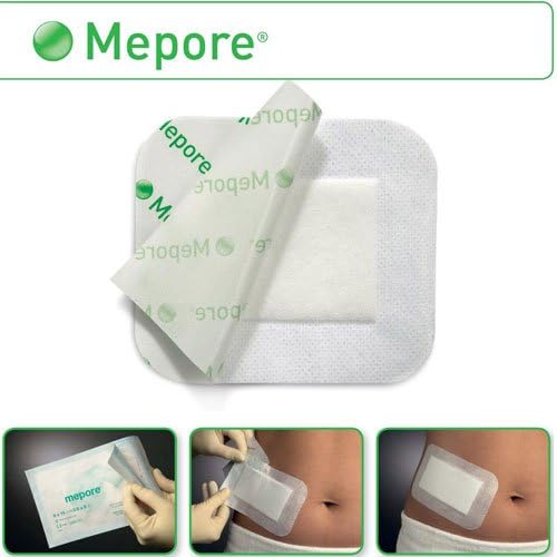 MeporeSelf Adhesive Absorbent Fabric Dressing - 9 x 30cm (Pack 30)