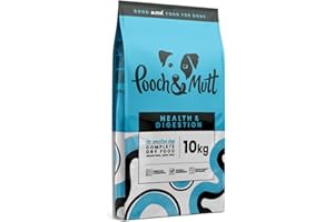 Pooch & Mutt - Health & Digestion, Complete Dry Dog Food (Grain Free), Salmon and Sweet Potato, 10kg