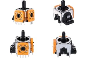 ElecGear 4X Joystick Analógico de Repuesto (EL2 FU 10K) para PS4 / PS3 Mando Inalámbrico, Módulo Reemplazo de Sensor de Controlador de Palanca Analógica Compatible con DualShock de PlayStation