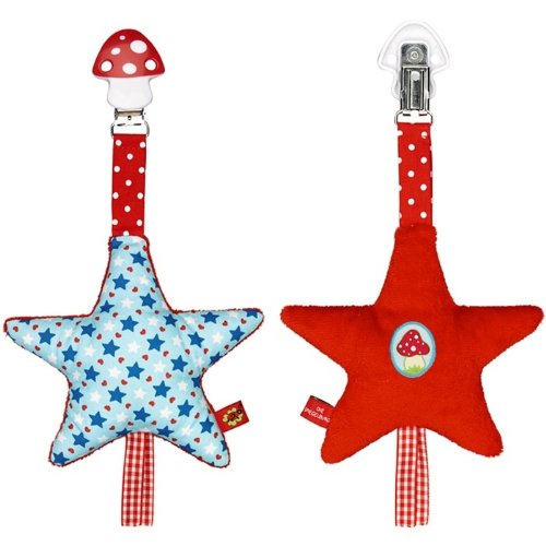 Preisvergleich Produktbild Kinderwagenclip Stern BabyGlück