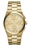 Michael Kors Damen-Armbanduhr Chronograph Quarz Edelstahl beschichtet MK5926