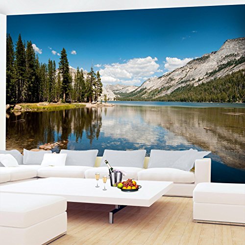 Fototapete Berge 352 x 250 cm – Vliestapete – Wandtapete – Vlies Phototapete – Wand – Wandbilder XXL – !!! 100% MADE IN GERMANY !!! Runa Tapete 9100011a - 4