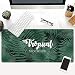 Produktbild Tzsysb Spiel übergroße Mauspad übergroße Naht Verdickung Notebook Büro wasserdichte Tischset Jungle Pflanzenmuster 300x780mmx3mm