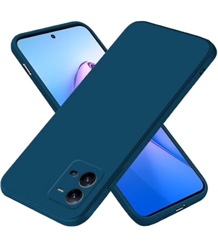 MEMELOKA Cover Per Vivo X80 Lite: Custodia In Silicone TPU Trasparente + 3 Pellicole Vetro Temperato
