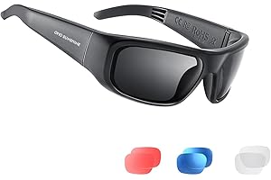 OHO SUNSHINE OhO Bluetooth Sunglasses,Open Ear Smart Glasses Listen Music and Calls with UV400 Protection,Sport Audio Glasses IP44 Waterproof