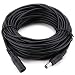Produktbild WildHD DC Verlängerungs kabel 33ft 2.1mm x 5.5mm Kompatibel mit 12V DC Adapterkabel für CCTV Sicherheitskamera IP Kamera Einzelgerät DVR(Schwarz)