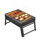 Mbuynow BBQ Barbecue de Table Barbecues de Pique-nique Top Camping En Plein Air 