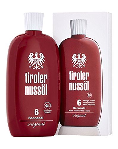 Original Tiroler Nussöl Sonnenöl wasserfest LSF 6, 150 ml - 2