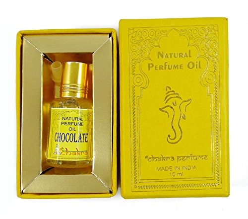 Chakra Natural Perfume Chocolate Fragrance 100% Pure Natural Perfume Oil 10ml