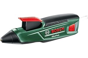 Bosch 06032A2070 Cordless Hot Glue Gun GluePen (Micro USB Charger, 4 x Ultrapower Glue Sticks, 3.6 V Cardboard Box)
