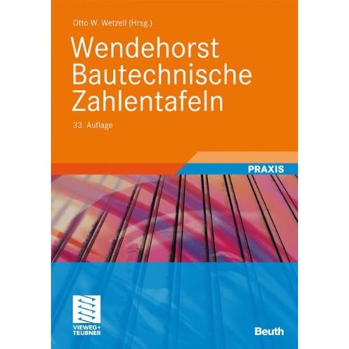 Pdf Wendehorst Bautechnische Zahlentafeln Kostenlos Download Wissenschaftsbuch191