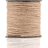 328-Fuß Garten Kordel Jute-Schnur Bastelschnur Dekokordel 3 MM Natürliche jute Schnur für DIY Haushalt Kunstgewerbe…