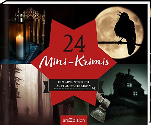 Preisvergleich Produktbild 24 Mini-Krimis: Ein Adventsbuch zum Aufschneiden