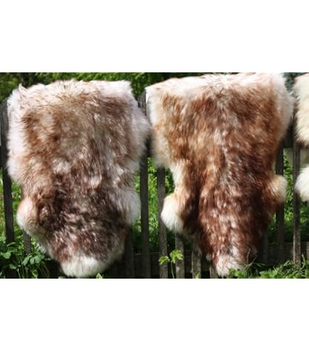 Hollert Herren-Fäustlinge Aus Echtem Merino Lammfell & Veloursleder – Größe 9-10, 32 Cm Lang, Mit Umklappbarer Fellmanschette