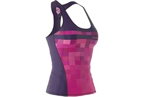SMMASH Pixie - Canotta sportiva da donna, a compressione, per crossfit, fitness, corsa, Fit Cut Sports, da donna, traspirante e leggero, made in EU