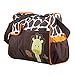 TRIXES Giraffe Baby Changing Bag Including Changing Mat and Clear Accessory Bag