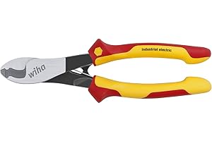 Wiha Kabelschneider Industrial electric mit ein- und ausschaltbarer Öffnungsfeder 210 mm, 8 1/4" (43663)