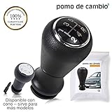🚗 Bola palanca de cambio de tu Peugeot o Citroen ya está desgastada? Reemplázala con nuestra bola de cambio de marchas elegante en color negro. Pomo de cambio negro 5 marchas es el producto 100% nuevo y tiene un agarre muy cómodo