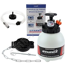 STARKIT PERFORMANCE Purgeur de Frein et d'Embrayage 3 litres avec adaptateurs multimarques pour Purge Circuit freinage