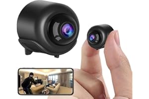 Genérico Mini Camara Espia Oculta IP WiFi HD 1080p con App para Ver Video a Tiempo Real Desde el Telefono Movil Micro Camara de Seguridad para Vigilancia con Vision Nocturna y Deteccion de Movimiento