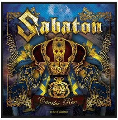 Sabaton - Patch Carolus Rex (in 100% Cotton)