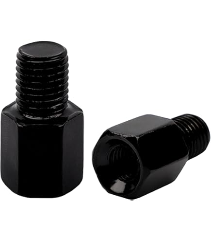 Rallonge De Rétroviseur M10 Vers M8 - Compatible Scooters Peugeot, Piaggio, Yamaha (2 Pièces)