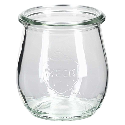 50x WECK-Mini-Tulpenglas 220ml mit Öffnung RR 60