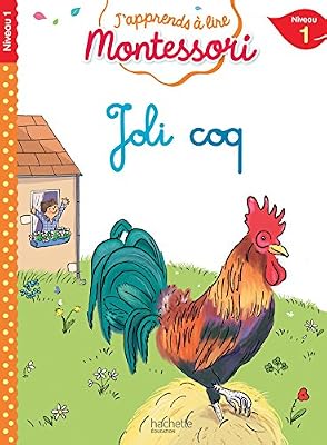 Joli coq, niveau 1 - J'apprends à lire Montessori