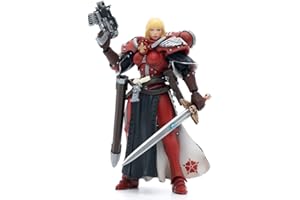 HiPlay JoyToy Warhammer 40k Adepta Sororitas Battle Sisters Order of The Bloody Rose Sister Superior Kamina 1:18 Scale Collectible Action Figure