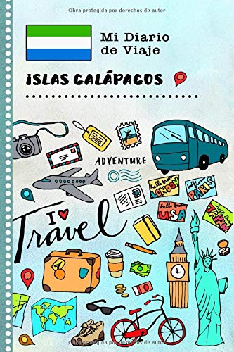 Islas Galápagos Diario de Viaje: Libro de Registro de Viajes Guiado Infantil - Cuaderno de Recuerdos de Actividades en Vacaciones para Escribir, Dibujar, Afirmaciones de Gratitud para Niños y Niñas