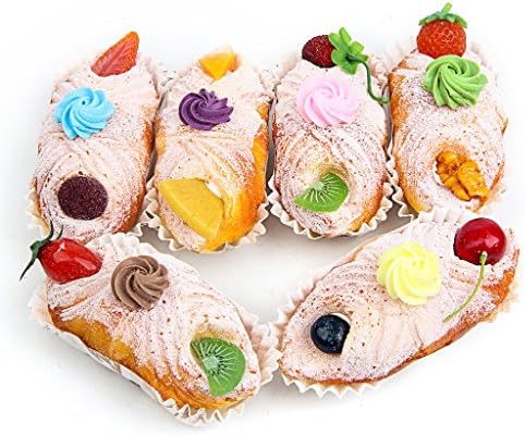 RoudLove Simulation Cake Artificial Food Realistic Display Plastic Decorative Lifelike Decor Fake Vegetable Home Party Festival Decoration Props