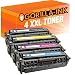 Produktbild Gorilla-Ink® 4 Toner XXL kompatibel für HP CE410X - CE413A Laserjet PRO 400 Color MFP M 451 NW 400 Color MFP M 475 DN
