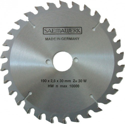 Preisvergleich Produktbild HM-Kreissägeblätter 319024 KREISSAEGEBLATT HM 190X30 Z14 319024-778489