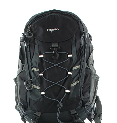 Preisvergleich Produktbild Franky RS Rucksack mit Laptopfach 48 cm schwarz / grau