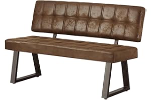 B&D home Sigfrid Bench 140 cm Brown 140 cm