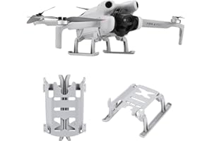 ZJRXM Accessoires pour mini 4 pieds d'atterrissage Pro - Support d'atterrissage avancé - Protection pour DJI Mini 4 Pro - Accessoires de drone