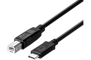 Storell 2m USB C to USB B Cable Compatible with iPad Pro/Air, MacBook Pro/Air M1, Mac Pro/iMac Pro, MIDI Controllers, DJ Controller, Printers, Scanners, Development Boards