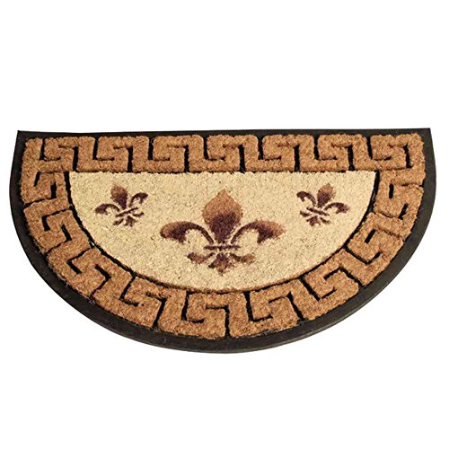 Siena Garden 337190 Gummimatte Jubilee, halbrund, 45x75cm