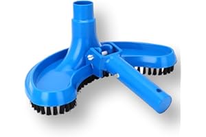 NATUDECO Tête D'aspiration Incurvée Tête D'aspiration De Piscine Demi-Lune Tête D'aspiration pour Nettoyage De Piscine pour Un Nettoyage sans Effort des Piscines Spas Accessoire De Nettoyage De Piscine