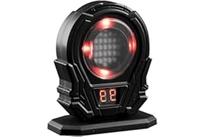 Omana Cible d'entraînement laser portable avec effets sonores Digital Electronic Dry Gun Training Infrarouge Induction Scoring