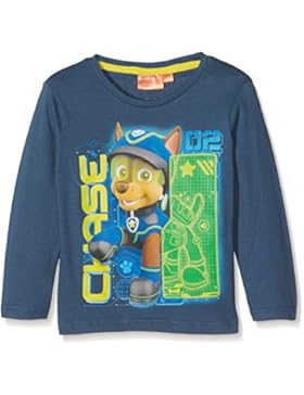 Nickelodeon Jungen T-Shirt Paw Patrol Here We Snow