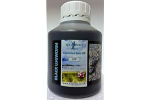 searigs Sea Fishing Extracted Bait Oil - PVA Friendly - Super Sticky Dip UK